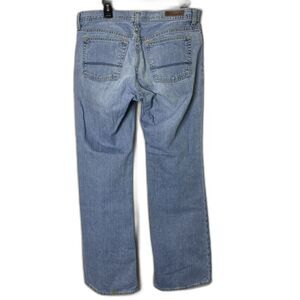 RALPH LAUREN Polo Jeans Co Kelly Bootcut Stretch Denim Y2K Womens 12 Light Blue